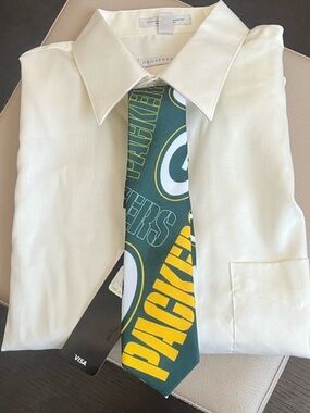 ❗️🆕NFL Team Apparel Green Bay Packers Necktie❗️